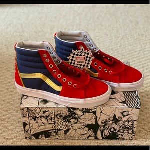 Vans x Marvel Captain Marvel | Size W8.0 M6.5 | NEW
